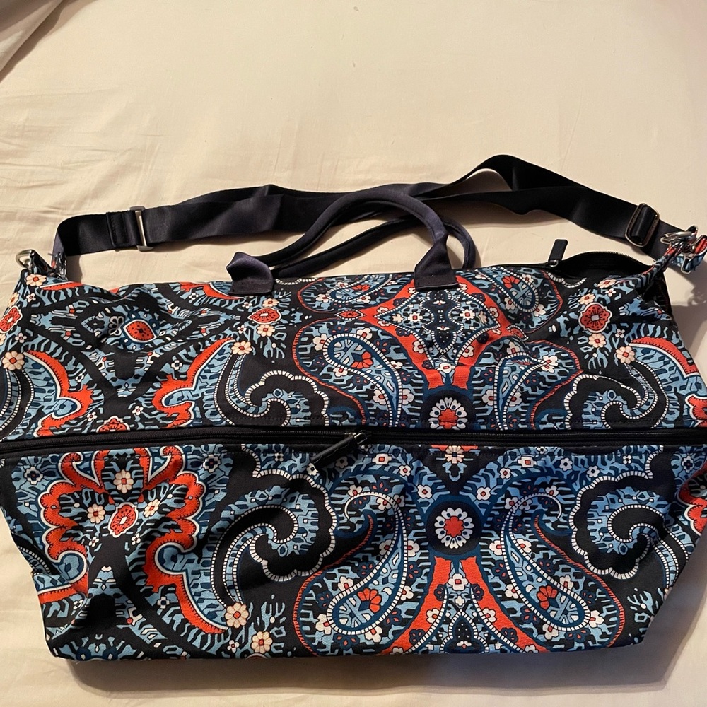 Vera Bradley extra large travel bag.